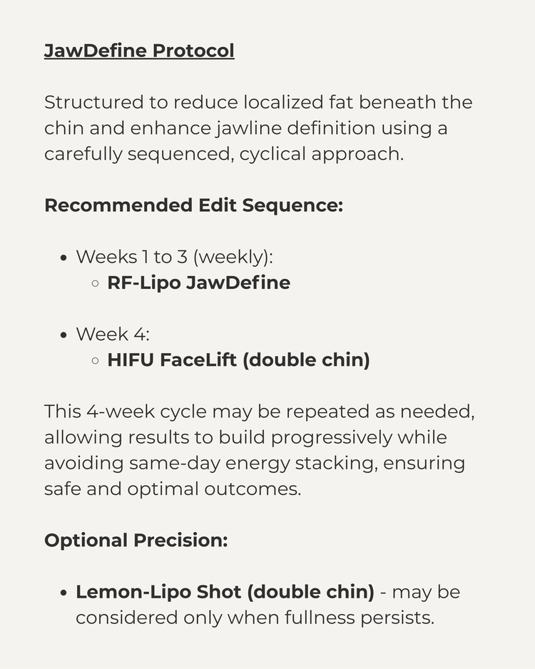 The RF-Lipo JawDefine